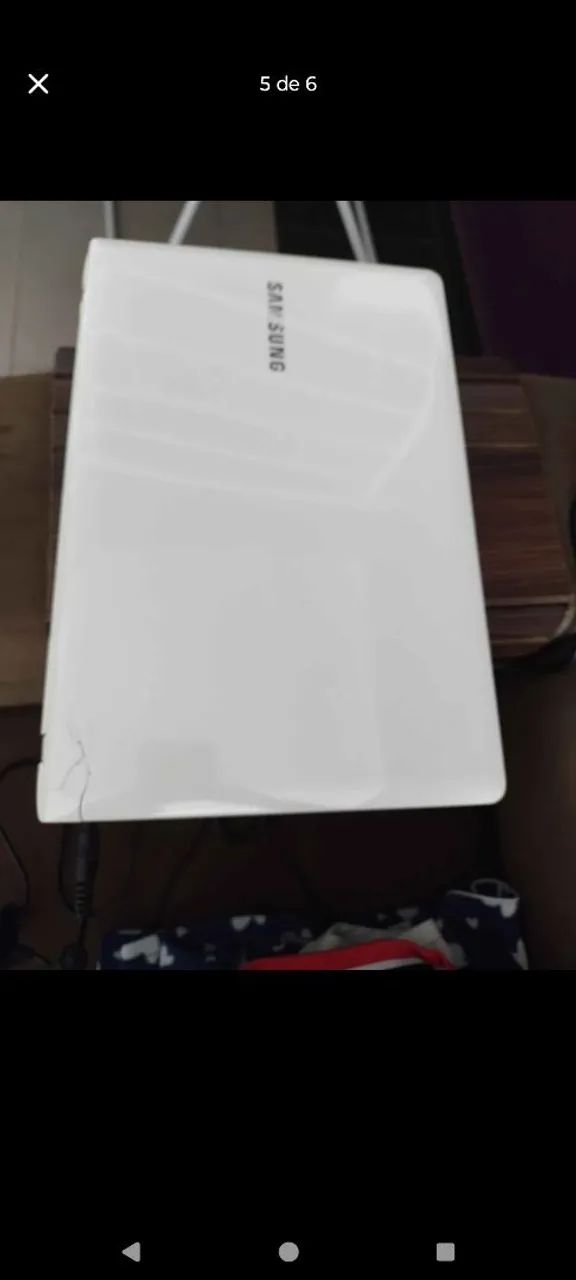 Notebook Samsung Branco I3 4G de memória  - Foto 3