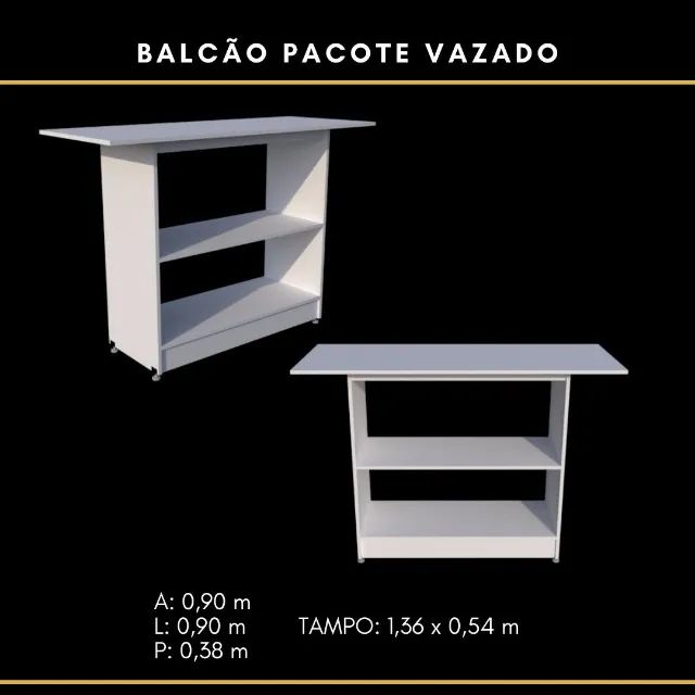 Balcão Pacote  - Foto 2
