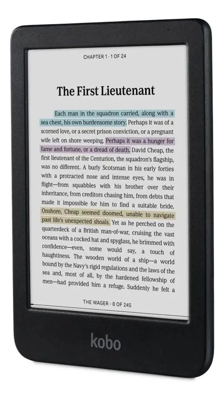 Kobo Clara Colour (leitor colorido) 16gb + Capa Protetora (Novo
