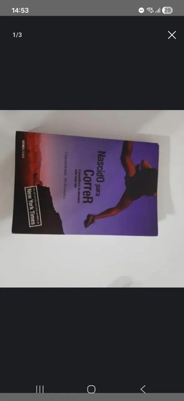 Livro Nascido para Correr