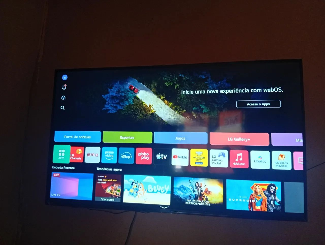 Tv LG 55 webOS 