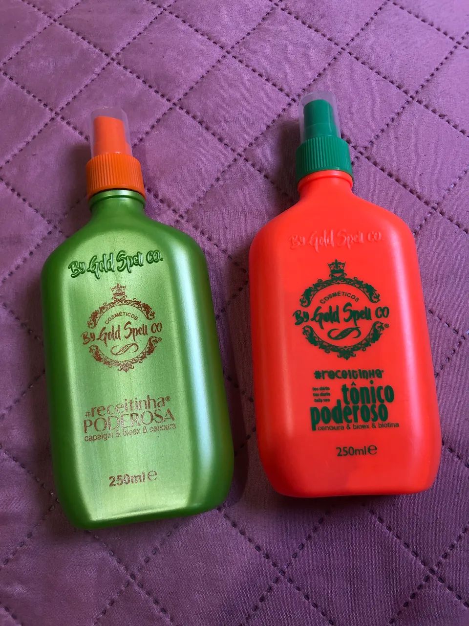 TÔNICO PODEROSO DA GOLD E RECEITINHA PODEROSA 