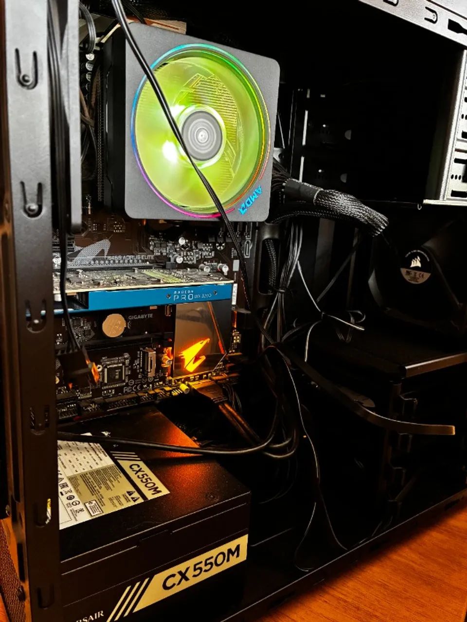 PC Workstation Ryzen7, 32GB, Radeon Pro