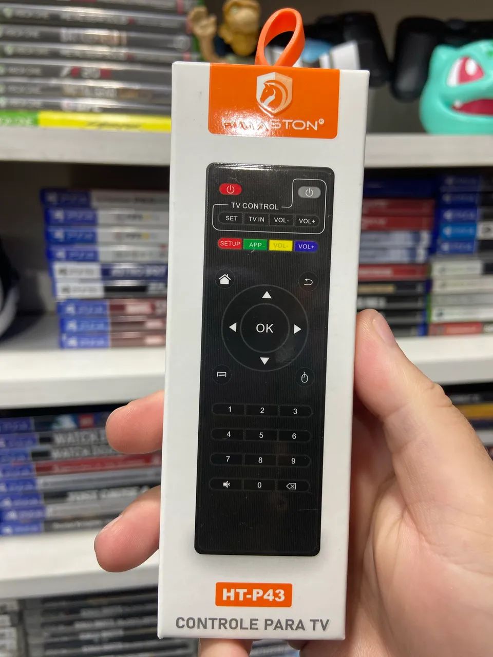 Controle do Tv box 