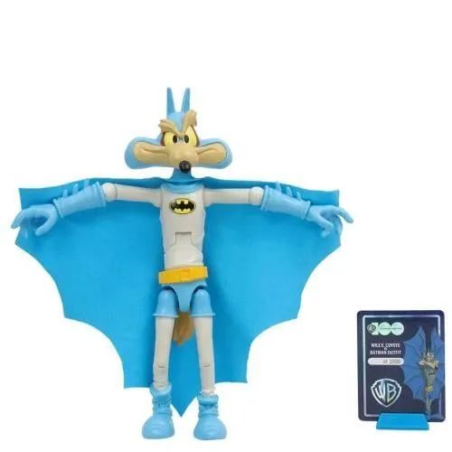 Boneco Articulado Coyote Batman Warner Bros 100 Anos Edição limita! Raro! - Foto 2