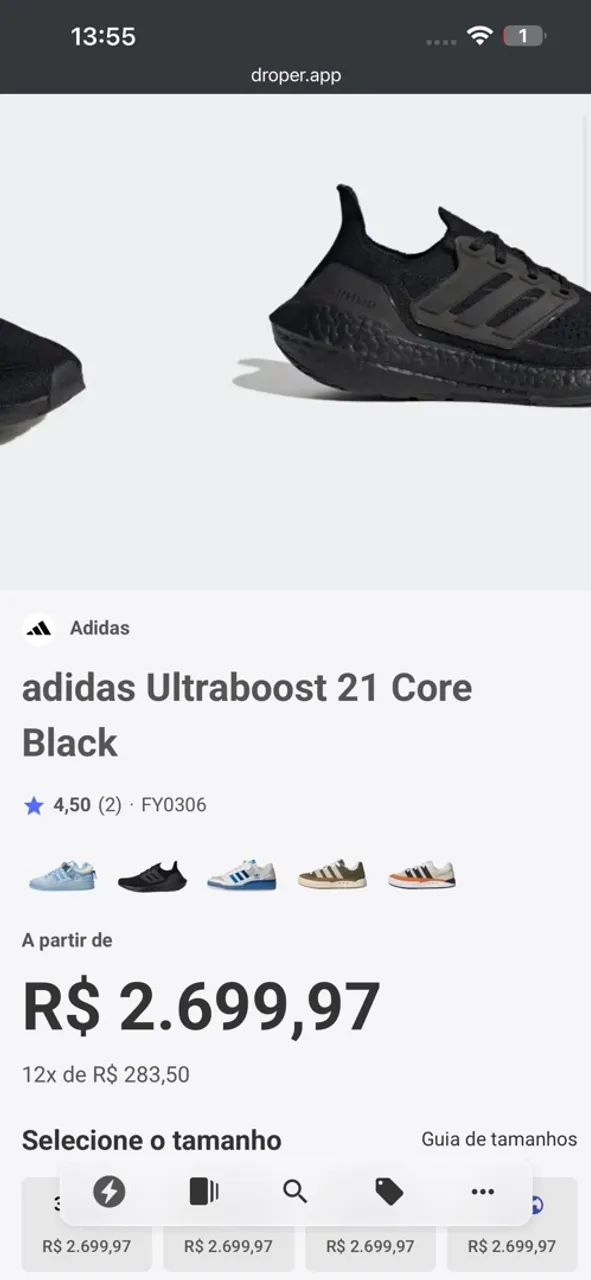 Tênis adidas de alta performance  - Foto 5