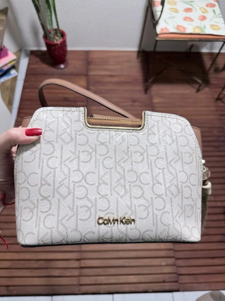 Bolsa Calvin Klein Semi Nova Original EUA