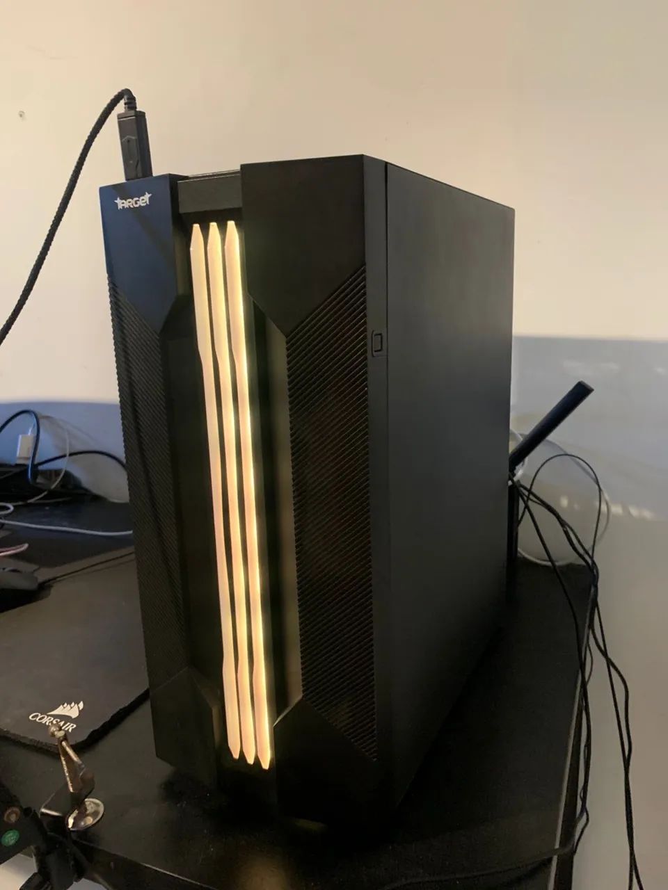 Gaming PC Mancer - Intel I5-3470, Radeon RX 550, 16 GB RAM, 120 GB SATA SSD + 500 GB HDD!! 