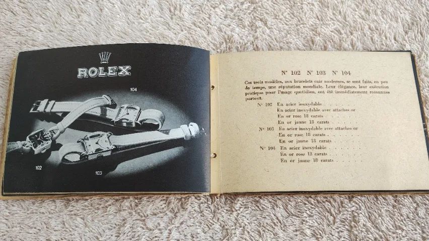 Catálogo de Relógios Rolex de 1948 - Foto 3
