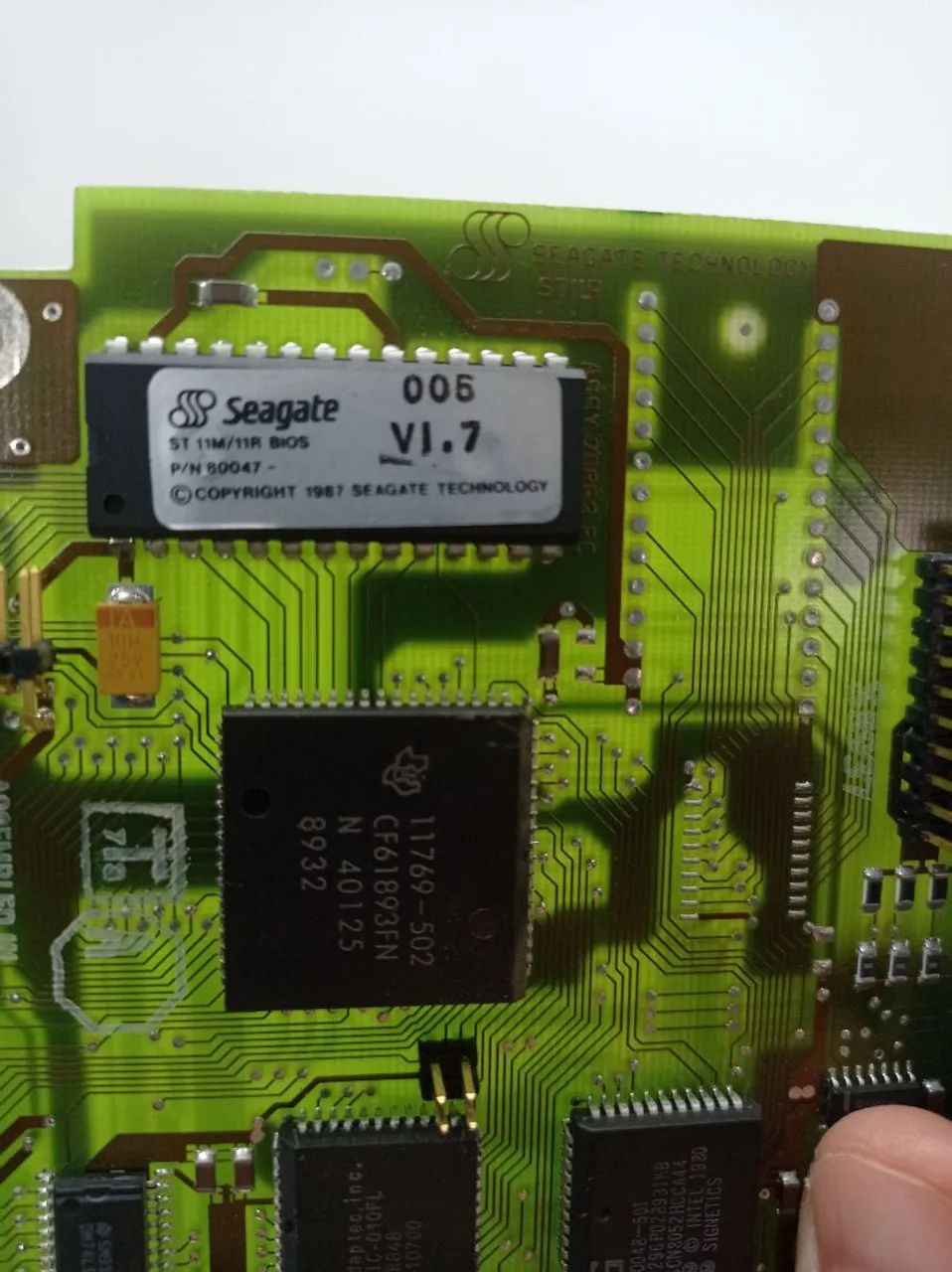 HD Seagate ST-238R com interface peça de museu - Foto 5