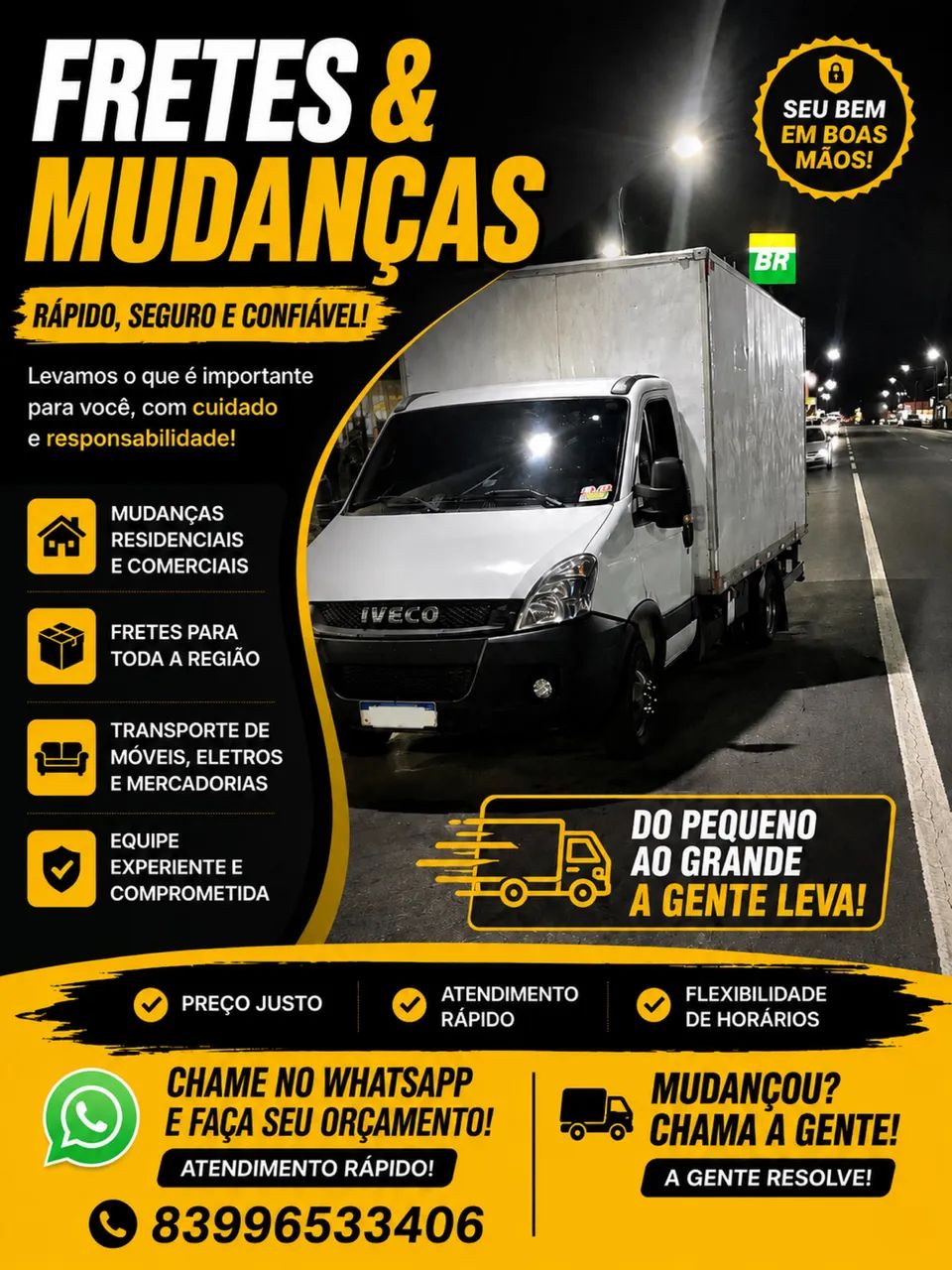 Fretes e mudanças
