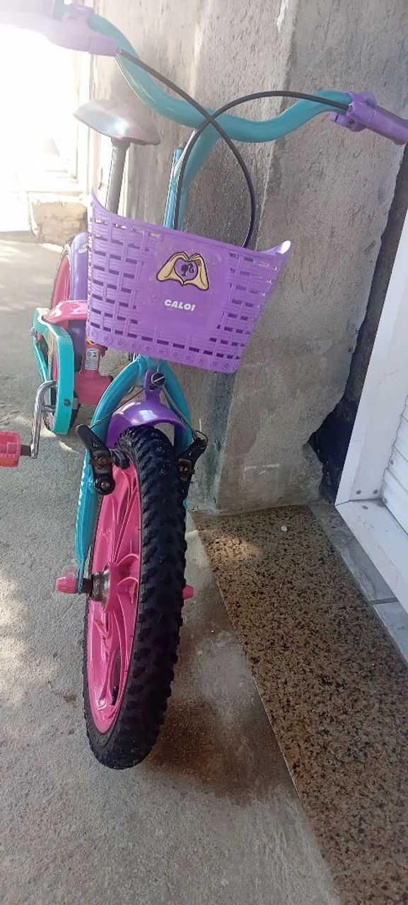 Bicicleta Caloi da Barbie aro 16  - Foto 4