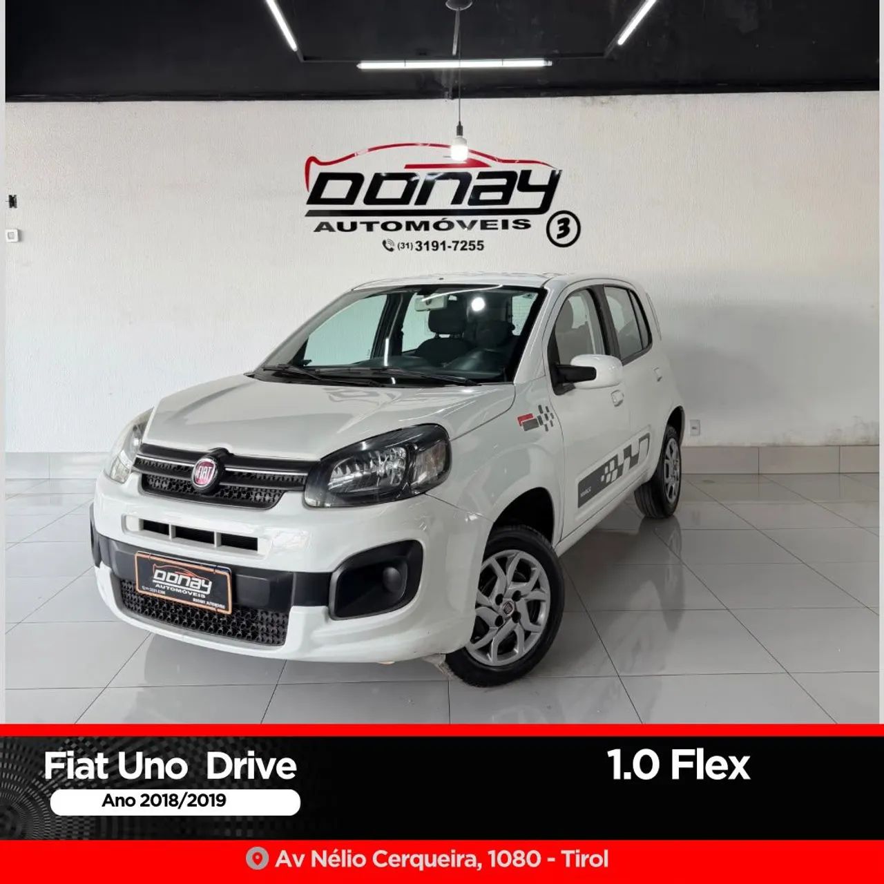 Fiat Uno DRIVE 1.0 FLEX 6V 5P 2019