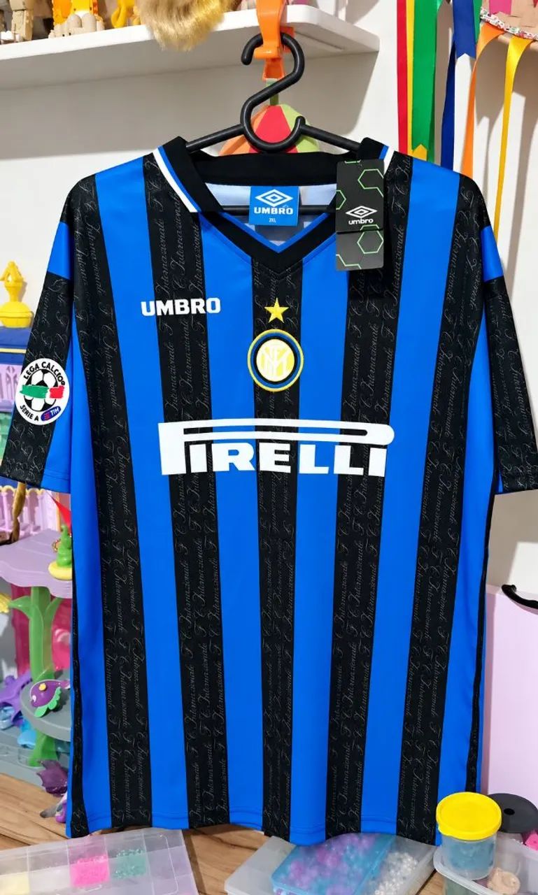Camisa retro inter de Milão 