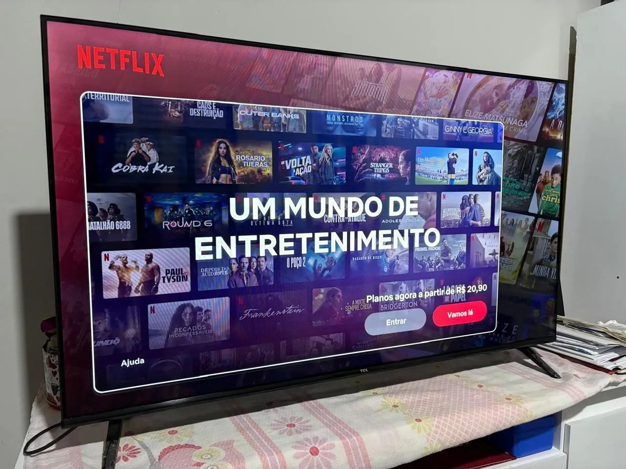 Tv smart 43 TCL zerada 