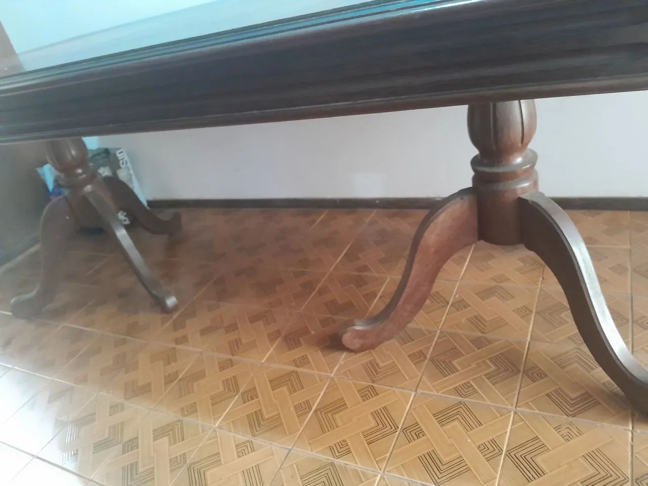 mesa de madeira maciça  - Foto 3