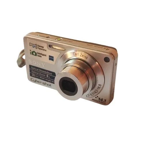 Câmera digital Sony Cyber-Shot DSC-W350 HD 14.1 mpx prata Seminova