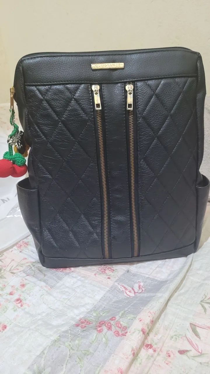 Vendo mochila de couro da constante  - Foto 2