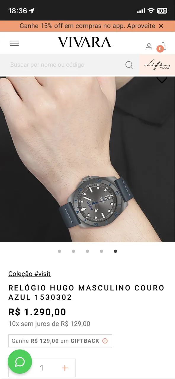 Relógio HUGO BOSS - Foto 2