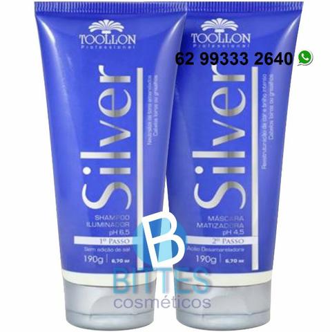 Kit Silver Matizador 190g Toollon