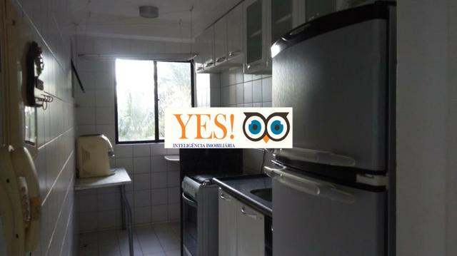 Apartamento 3/4 Mobiliado para Aluguel no Condomínio Vila das Flores - Muchila - Foto 3