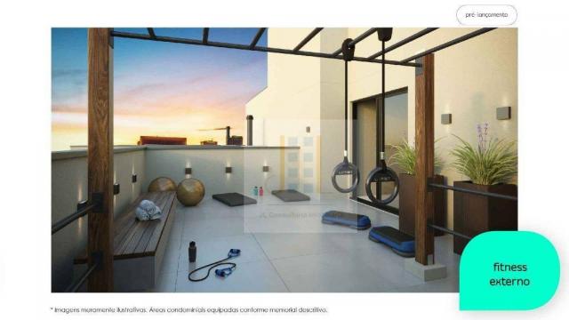 Apartamento com 2 dormitórios à venda, 48 m² - Cidade Industrial - Curitiba/PR - Foto 6