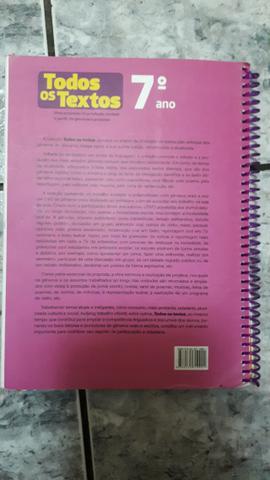 Livro Todos os Textos 7° ano - Foto 2