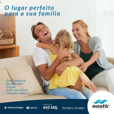 Apartamento com 2 qtos na Península nascente vista p/mar - Foto 2
