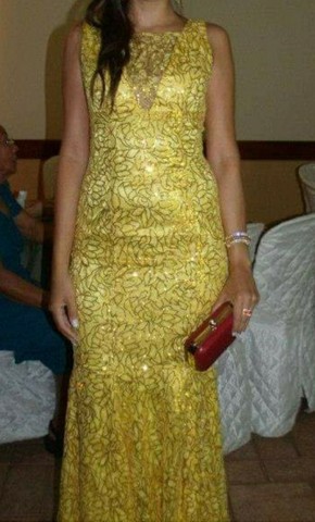 Vestido amarelo Madrinha  - Foto 2