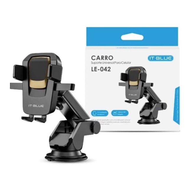 Suporte veicular para celular/smartphone/GPS por ventosa  - Foto 3