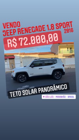 JEEP RENEGADE AT 1.8 SPORT 2016