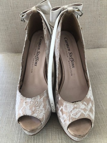 sapato noiva 36 carmen steffens - Roupas e calçados - Guabirotuba, Curitiba  996648630 | OLX