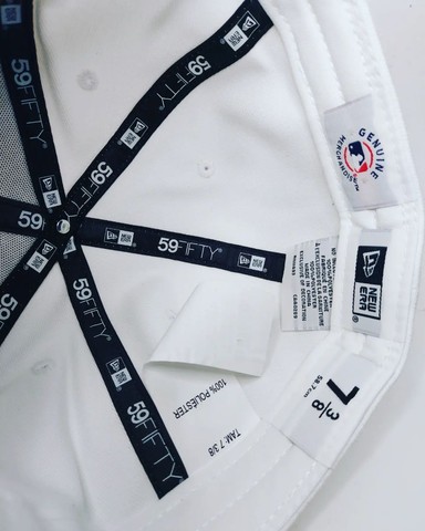 Boné Los Angeles Dodgers Branco- New era - Fitted - 5950 - Foto 5