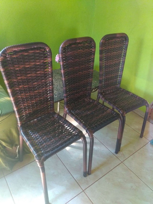 Fazemos reformas de cadeiras de fibra sintética e nylon  - Foto 3