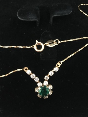 colar dourado com pedraria lindíssimo! - Foto 3