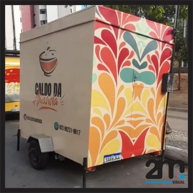 Plotagem de FOOD TRUCK.