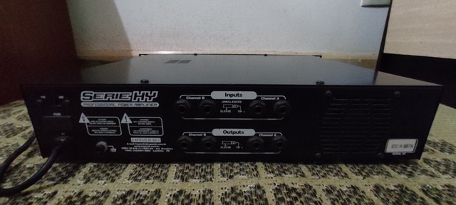 Amplificador Profissional Stereo HY 2500 500W RMS 4 Ohms Hayonik - Foto 3