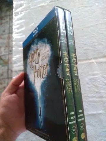 Box blu-ray original Harry Potter novo. 