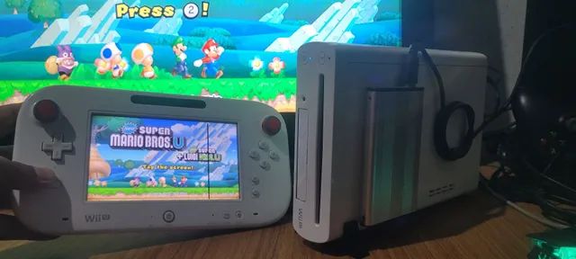 Nintendo Wiiu Desbloqueado com Hd Externo, Console de Videogame Nintendo  Usado 93963621