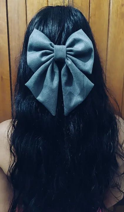 Laços cabelo em suede - Foto 2