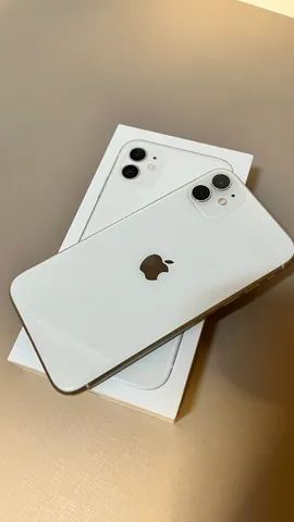 Apple iPhone 11 (64 Gb) - Branco | Desbloqueado | C/ Caixa E Nf - Usado