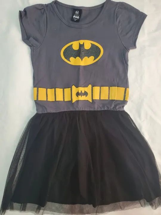 Vestido BatGirl menina. Novo!