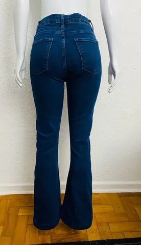 Calça Jeans Feminina Tvz Tam. 36 Boca De Sino Ótimo Estado - Foto 4