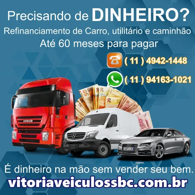 Refinanciamento de carro,utilitário ou caminhão.