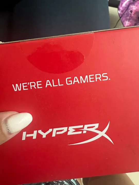 Microfone Gamer HyperX QuadCast S - Novo