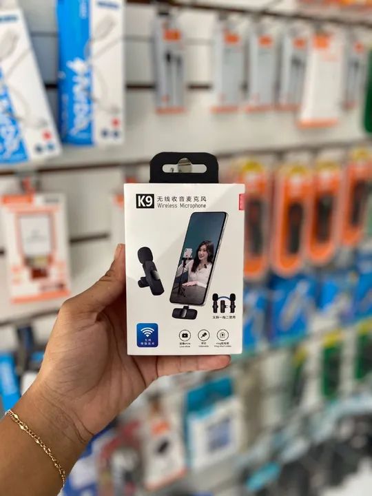 Microfone de lapela IPhone e Smartphone tipo C- ENTREGA A DOMICÍLIO 