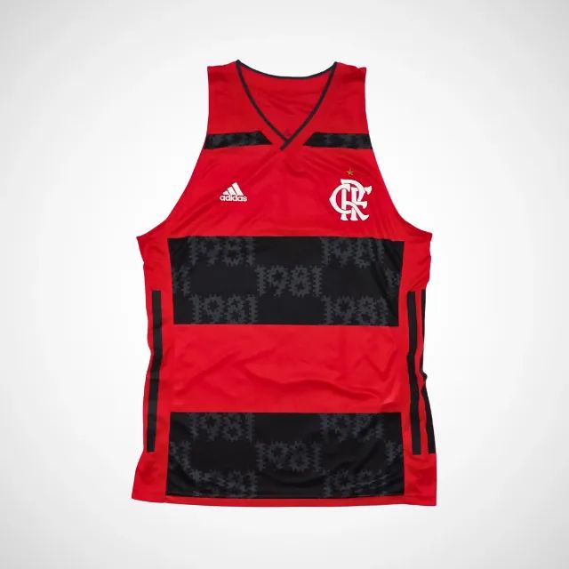 Regata Flamengo Home Basquete Adidas 2021/22