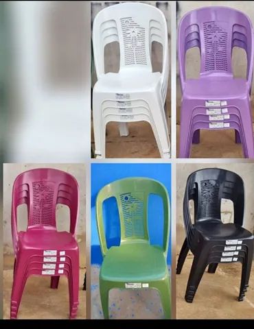 Cadeiras plástico Bistro 