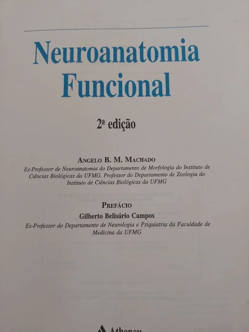 Neuroanatomia funcional Angelo Machado. 2° edição.   - Foto 2