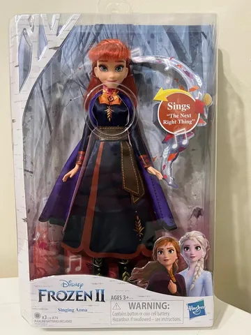 Boneca Mini My Size Disney - Frozen II - Anna BBRA